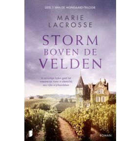 Storm boven de velden