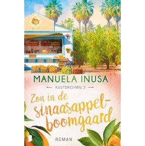 Zon in de sinaasappelboomgaard