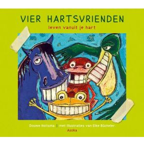 Vier hartsvrienden