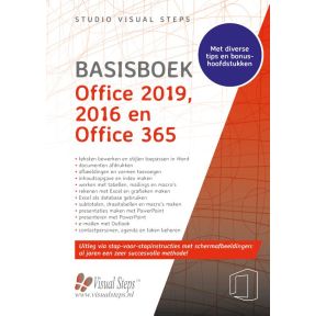 Basisboek Office 2019, 2016 en Office 365