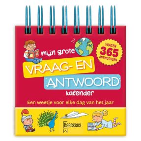 Mijn grote vraag- en antwoord kalender