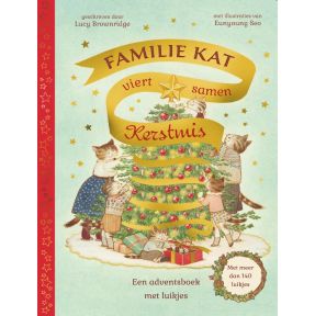 Familie Kat viert samen Kerstmis