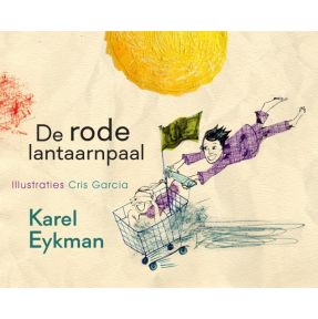 De rode lantaarnpaal