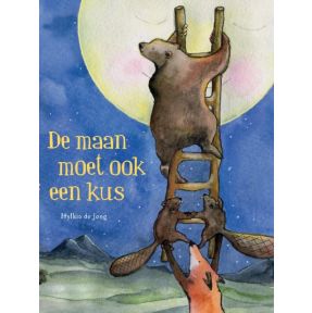 De maan moet ook een kus