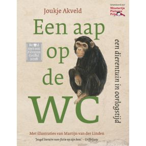 Een aap op de wc