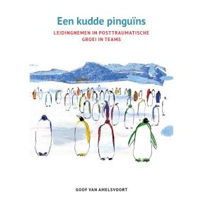 Een kudde pinguïns