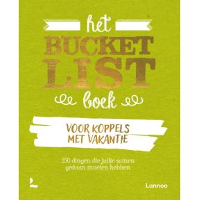 Het Bucketlist boek voor koppels met vakantie