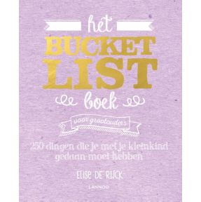 Het Bucketlist Boek voor grootouders