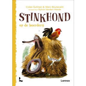 Stinkhond op de boerderij