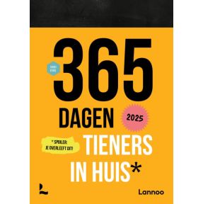 Scheurkalender 365 dagen tieners in huis 2025