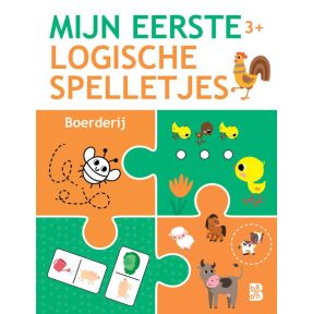 Mijn eerste logische spelletjes 3+ Boerderij