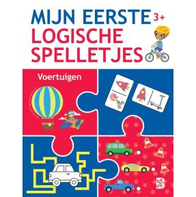 Mijn eerste logische spelletjes 3+ Voertuigen