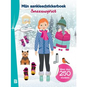 Mijn aankleedstickerboek: sneeuwpret