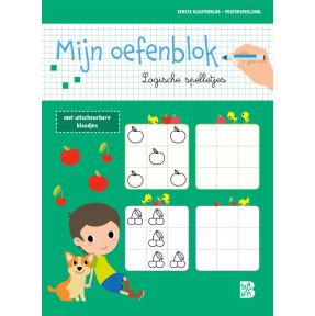 Mijn oefenblok: Logische spelletjes (Eerste kleuterklas - Peuterspeelzaal)