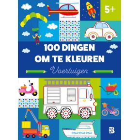 100 dingen om te kleuren: voertuigen