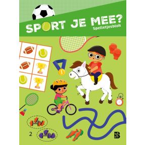 Sport je mee? Spelletjesblok