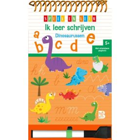 Ik leer schrijven Dinosaurussen