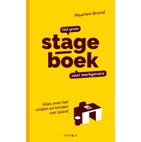 Het grote stageboek voor werkgevers