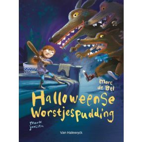 Halloweense worstjespudding