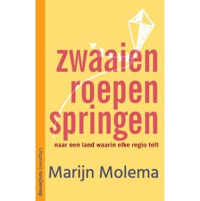 Zwaaien, roepen, springen