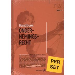 Handboek Ondernemingsrecht 2021-2022 (set)