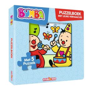 Puzzelboek met leuke verhaaltjes