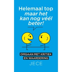 Helemaal top, maar het kan nog veel beter!