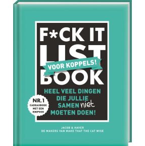 F*CK-it list book voor koppels