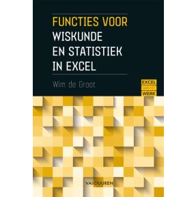 Functies voor wiskunde en statistiek in excel