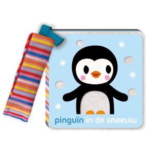 Pinguïn in de sneeuw