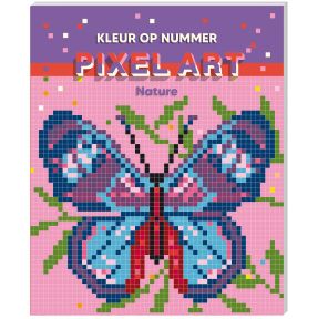 Kleuren op nummer - Pixel art - Nature