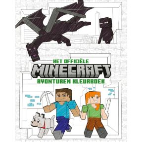 Het officiële Minecraft avonturen kleurboek