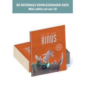 Rinus Mini-editie set van 10 ex. De Nationale Voorleesdagen 2025