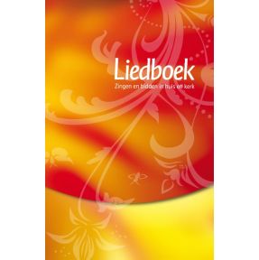 Liedboek -rood/geel