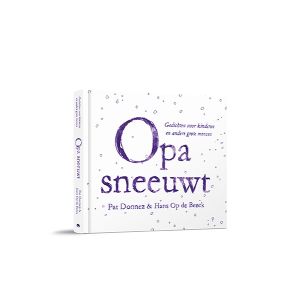 Opa sneeuwt