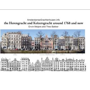 The Herengracht and Keizersgracht in 1768 and now