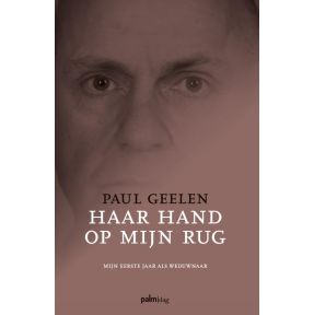 Haar hand op mijn rug