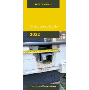 Gebouwschadeboekje 2022