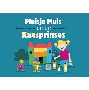 Pluisje muis en de kaasprinses kamishibai vertelplaten