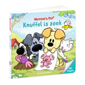 Knuffel is zoek