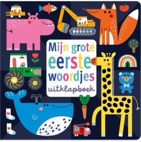 Mijn grote eerste woordjes uitklapboek