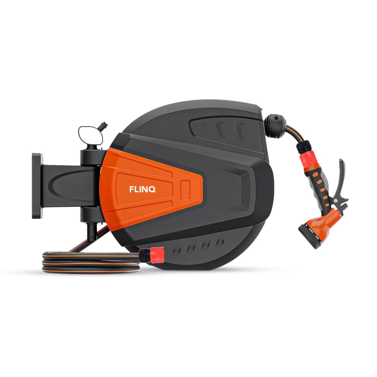 Intrekbare tuinslang haspel