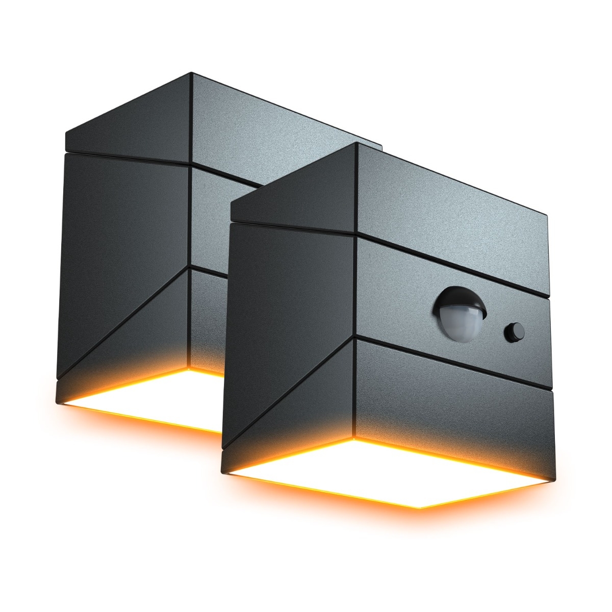 Solar lamp TwistCube - 2-pack