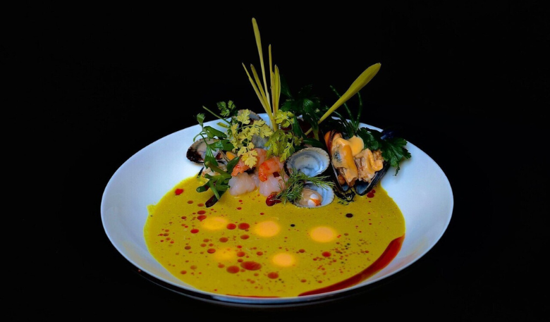 5-gangen diner met amuse en cava bij Harpoon in Den Haag