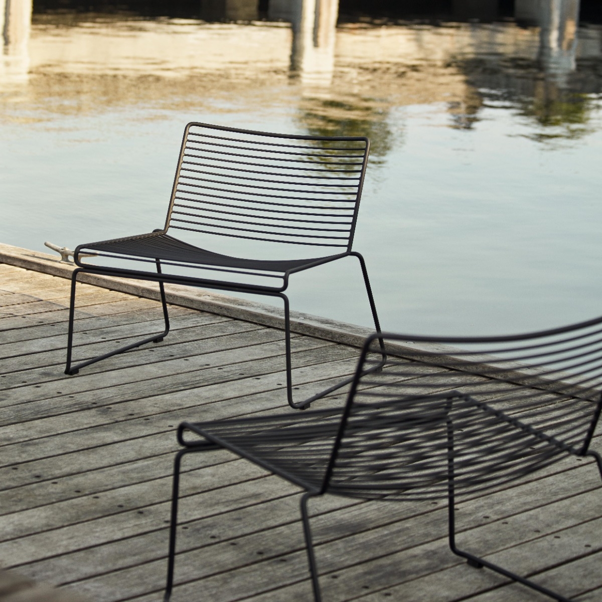 Hee loungestoelen - 2 stuks