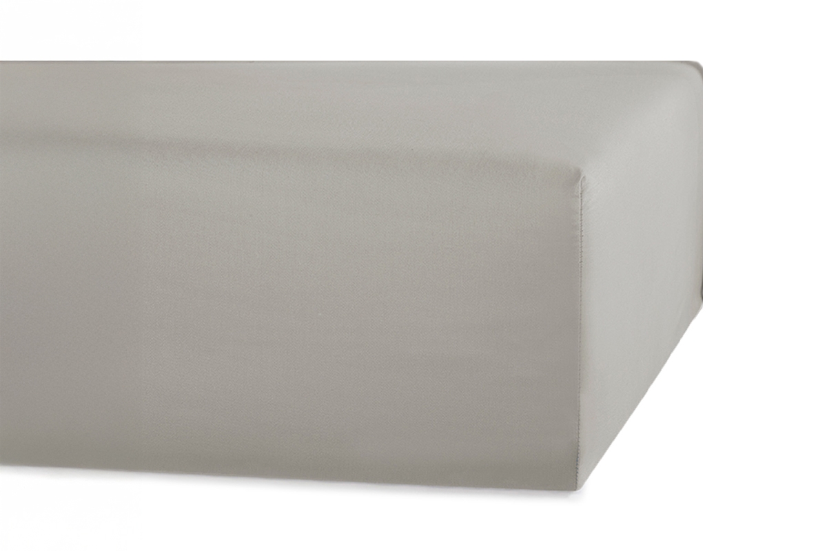 Katoensatijnen hoeslakens Olivia