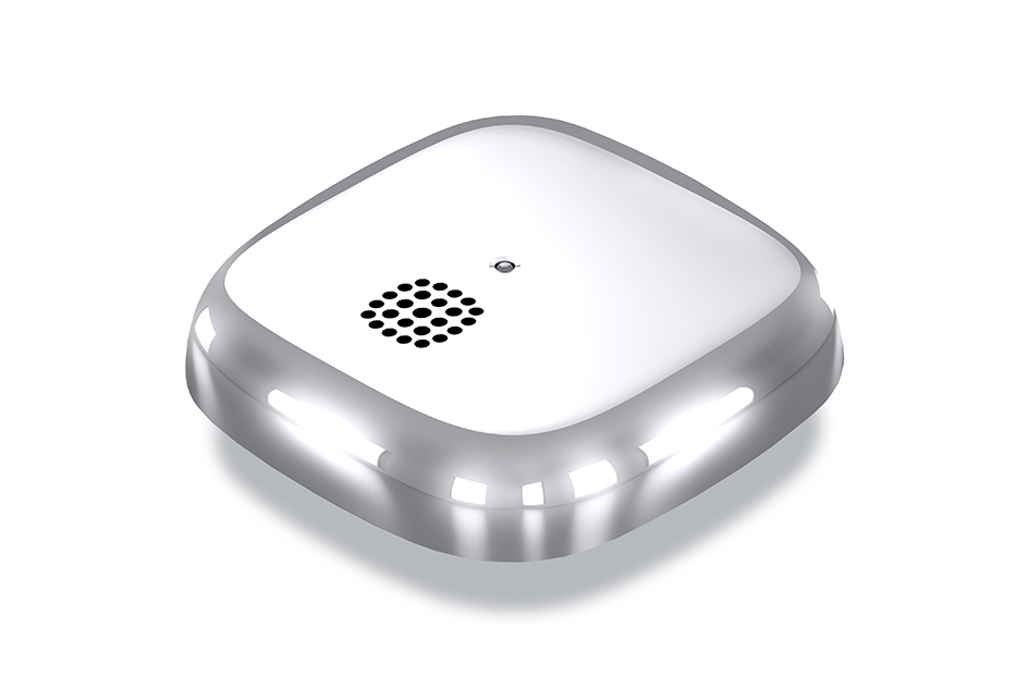 Jalo rookmelder Kupu10 chrome J4-B-11