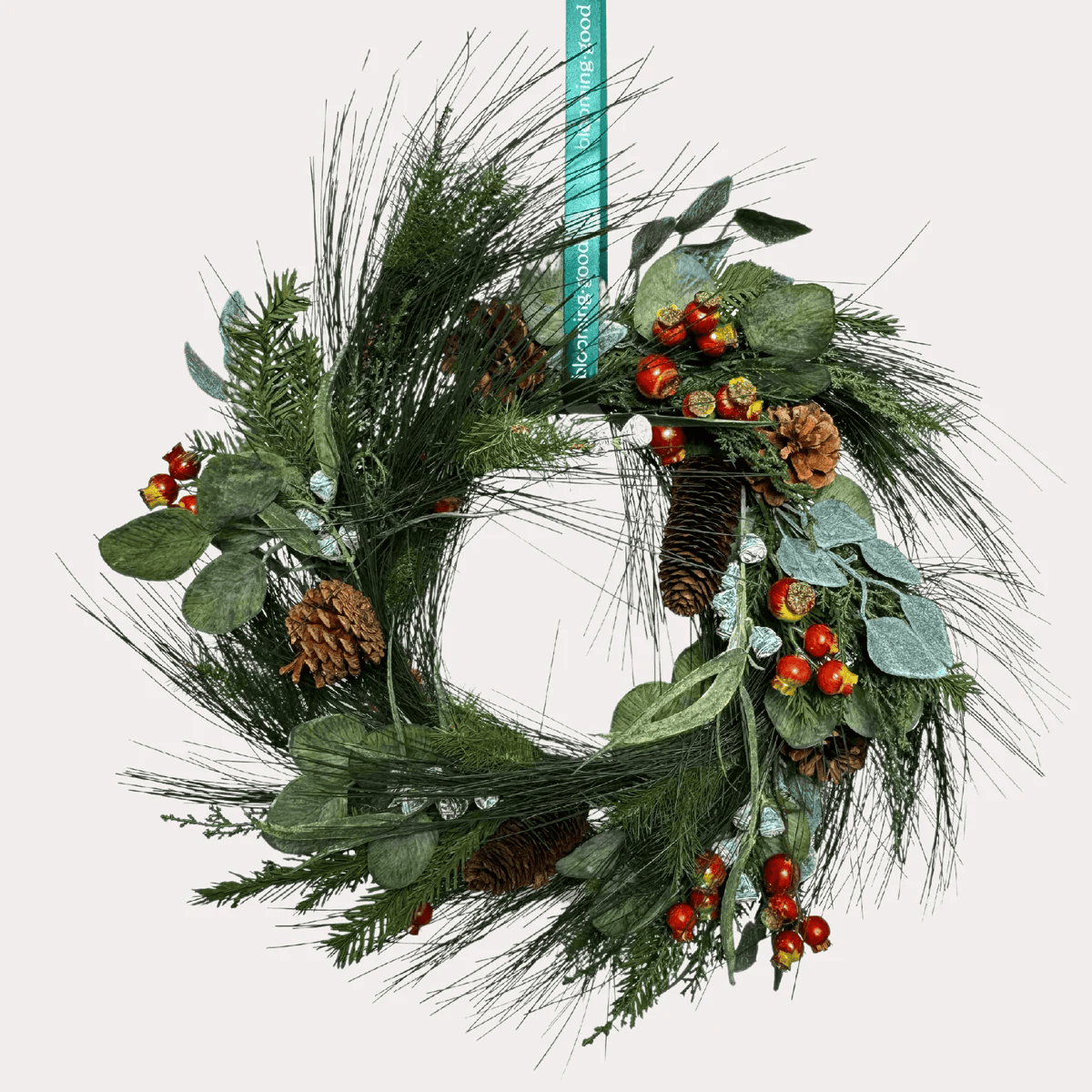 Luxe kunstkerstkrans - &Oslash; 61cm