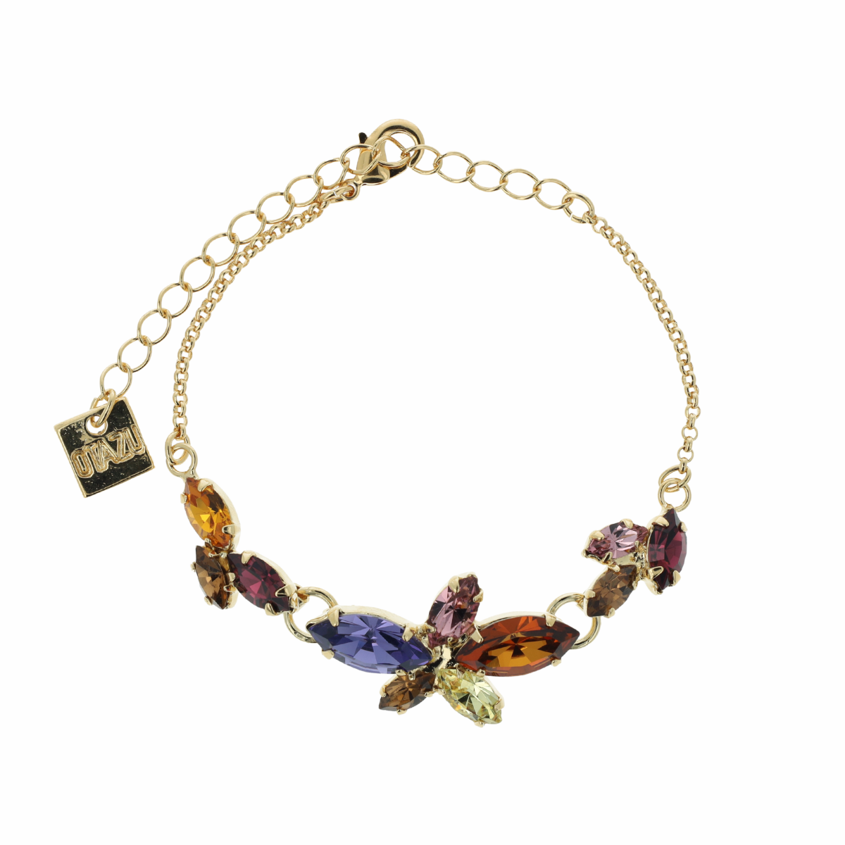 Armband La Bloemen Paars Klein