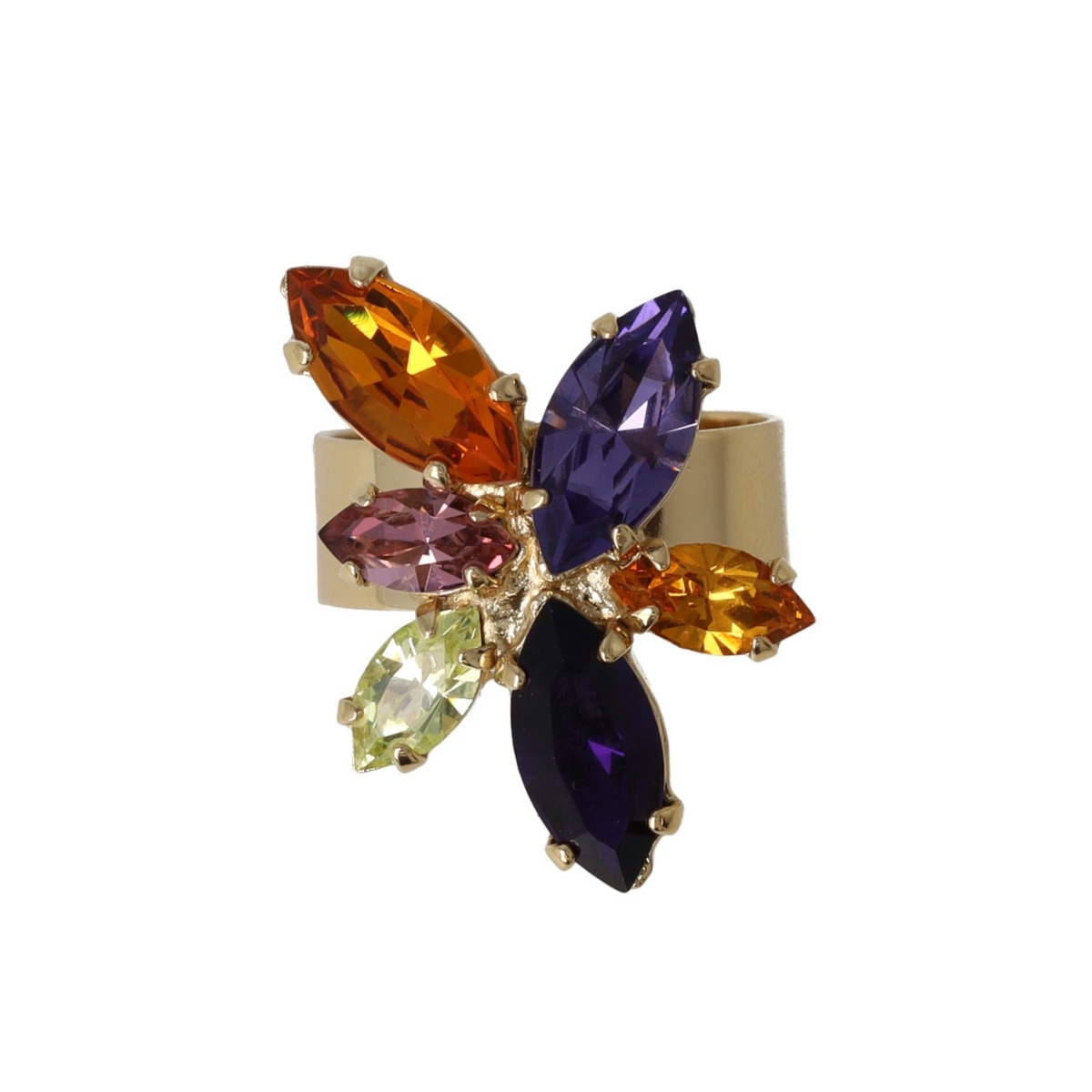 Ring La Bloemen Paars